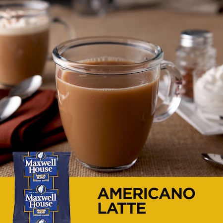 Maxwell House Maxwell House Coffee Master Blend Ground Coffee 1.1 oz., PK42 00043000866351